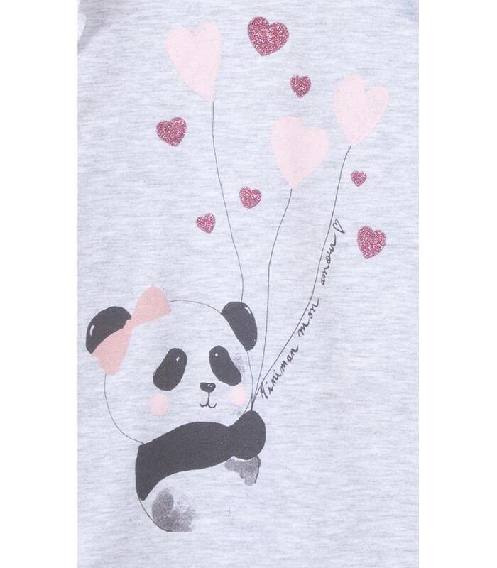 Set 2 T-shirts Met Lange Mouwen En Fantasieopdruk 4 Set 2 T-shirts Met Lange Mouwen En Fantasieopdruk - Afbeelding 4