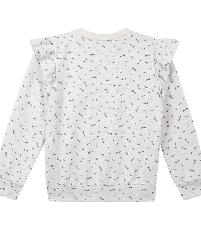 Oeko-Tex Sweatshirt Met Ruches 2 Oeko-Tex Sweatshirt Met Ruches - Afbeelding 2