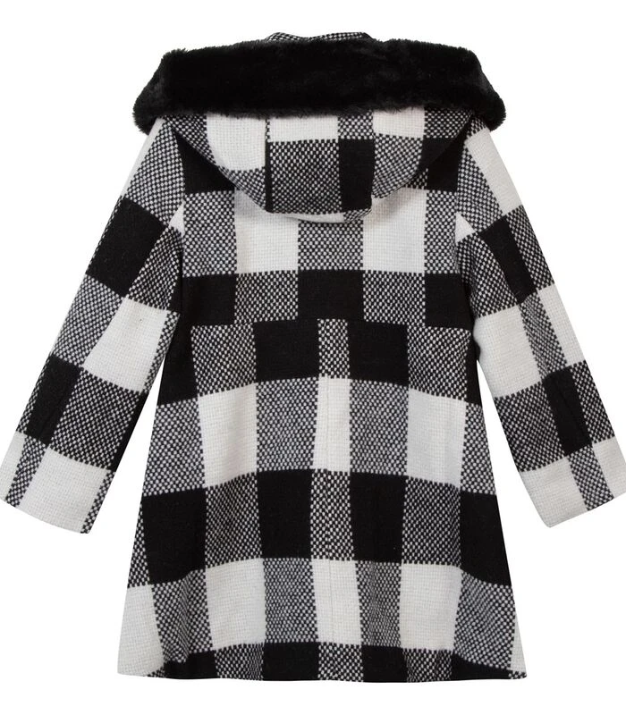 Ruitjesjas Met Kap 2 Ruitjesjas Met Kap - Afbeelding 2