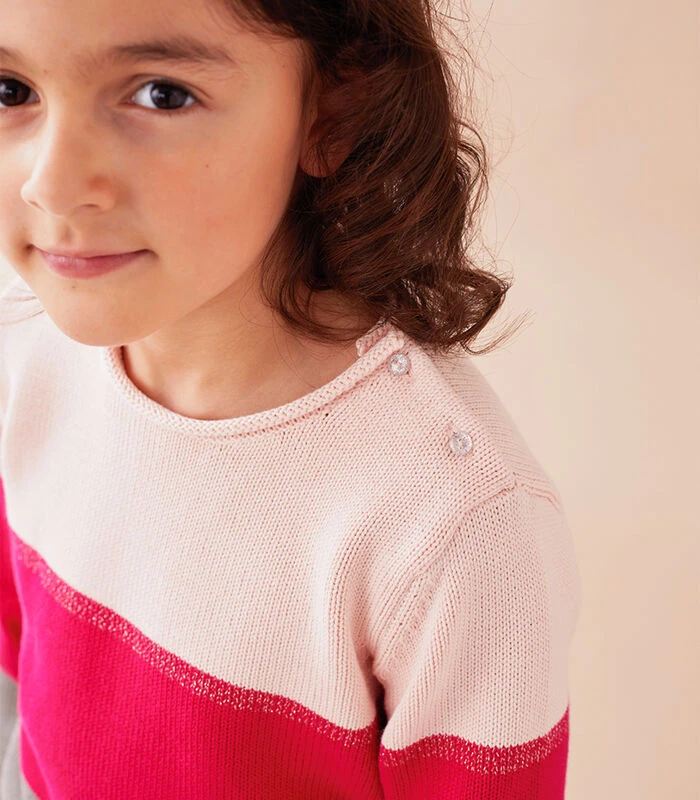 Gebreide Trui, Driekleurig 2 Gebreide Trui, Driekleurig - Afbeelding 2