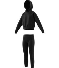 ADIDAS Zachte Fleece Hoodie Voor Meisjes