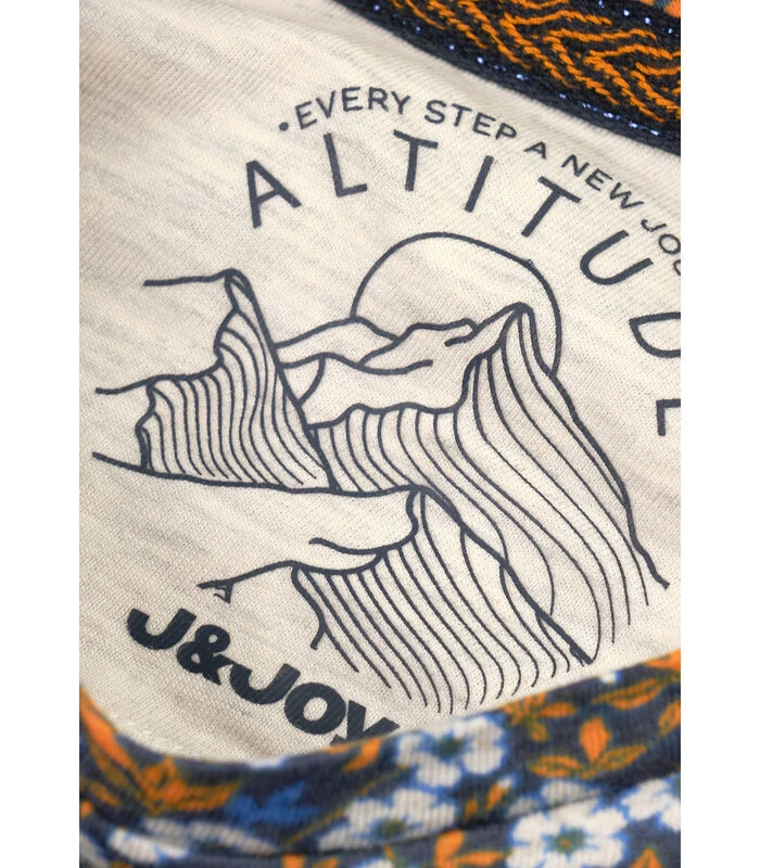 T-shirt Met Lange Mouwen Vooraan 2 T-shirt Met Lange Mouwen Vooraan - Afbeelding 2