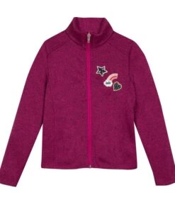 Chiné Mesh Trui Met Rits