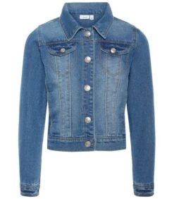 NAME IT Spijkerjack Voor Meisjes Nitstar Rika