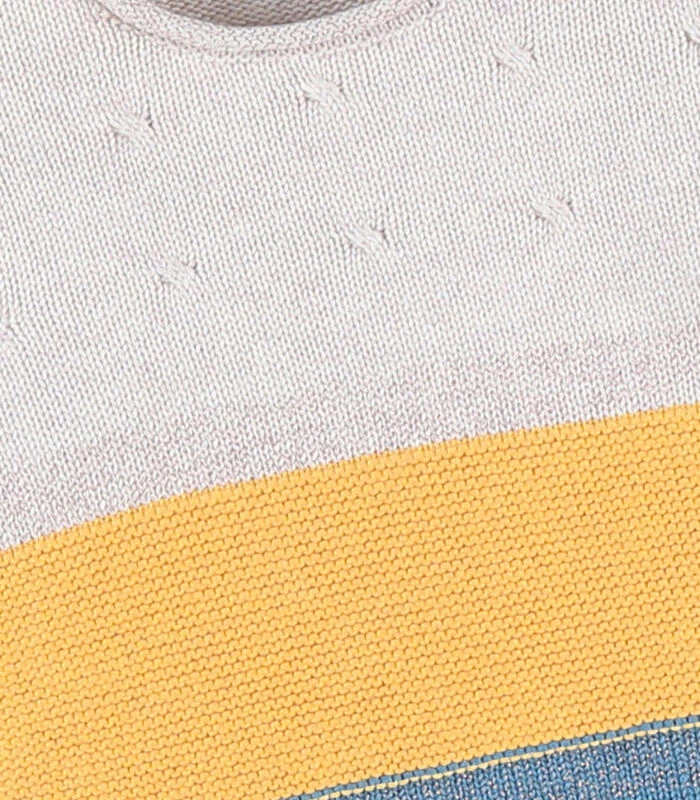 Gebreide Trui, Driekleurig 4 Gebreide Trui, Driekleurig - Afbeelding 4