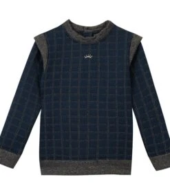 Gewatteerde Trui Met Gouddraad