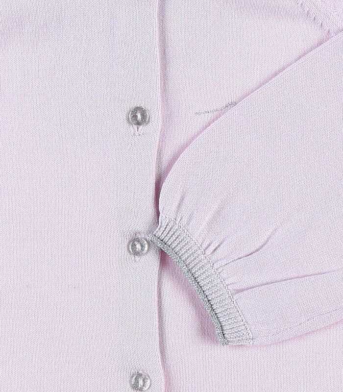 Lurex Fijngebreide Cardigan, Lila 5 Lurex Fijngebreide Cardigan, Lila - Afbeelding 5