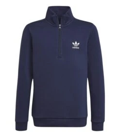 ADIDAS Sweatshirt Met Halve Rits Voor Kinderen Adicolor