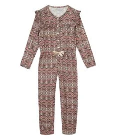 Lange Jumpsuit Met Etnische Print