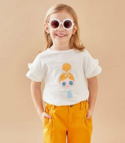 NAME IT || ADIDAS || LE TEMPS DES CERISES Verkoop 23 T-shirt Met Print, Ecru