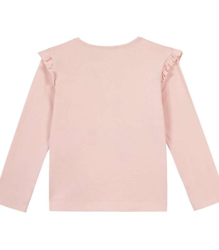 Oeko-Tex T-shirt Met Lange Mouwen En Zwanenmotief 2 Oeko-Tex T-shirt Met Lange Mouwen En Zwanenmotief - Afbeelding 2