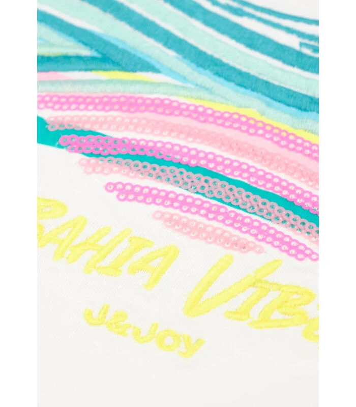 Gedrukt T-shirt Met Korte Mouwen 4 Gedrukt T-shirt Met Korte Mouwen - Afbeelding 4