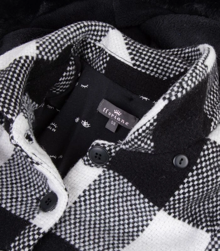 Ruitjesjas Met Kap 4 Ruitjesjas Met Kap - Afbeelding 4