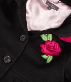 Mantel Van Wollen Stof Met Borduurwerk -NAME IT || ADIDAS || LE TEMPS DES CERISES Verkoop 4a11172eb9624cd0bae0b7395f4667af