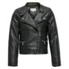 Meisjesjas Freya Imitation Cuir Biker