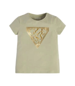Guess T-shirt Van Biologische Jersey Voor Meisjes