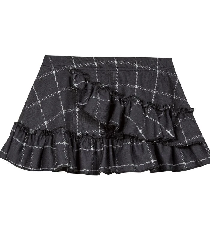 Milano Gebreide Rok Met Volants 2 Milano Gebreide Rok Met Volants - Afbeelding 2