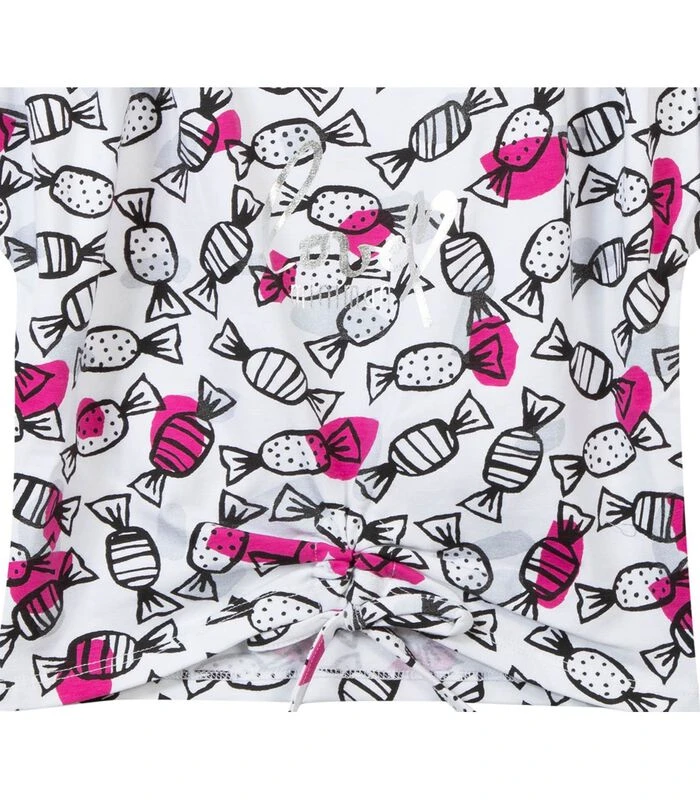 T-shirt Met Snoepjesprint 4 T-shirt Met Snoepjesprint - Afbeelding 4