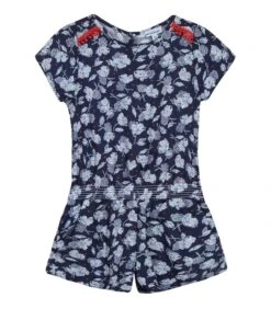 Korte Gedrukte Jumpsuit