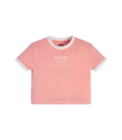Guess Meisjes-T-shirt Crop Top Mini Me