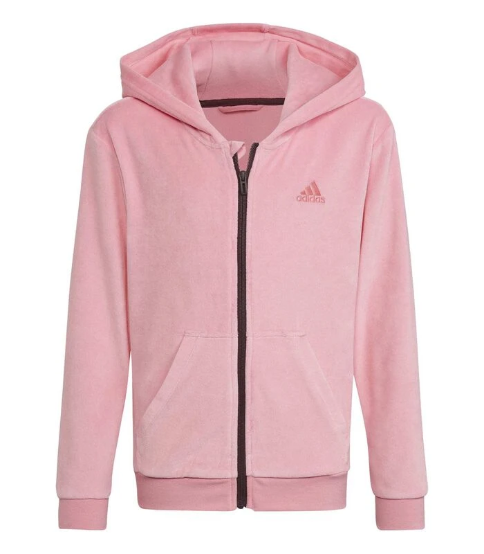 ADIDAS Velours Meisjesshirt Lounge 2 ADIDAS Velours Meisjesshirt Lounge - Afbeelding 2