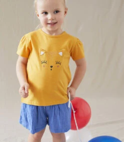 Geel T-shirt Met Korte Mouwen En Kat 7 Geel T-shirt Met Korte Mouwen En Kat -NAME IT || ADIDAS || LE TEMPS DES CERISES Verkoop 6fcb01462527432f86ffe303d674b289