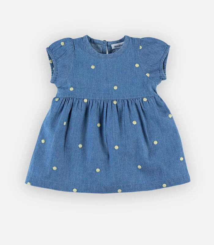 Jurk + Legging Set, Denim 4 Jurk + Legging Set, Denim - Afbeelding 4