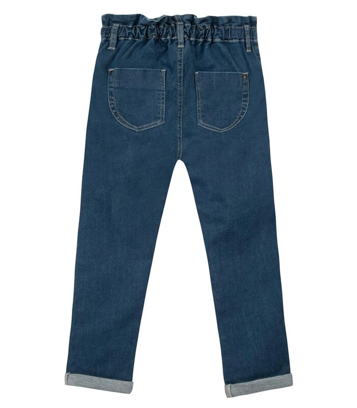 Mummy Cut Jeans Met Elastiek In De Taille 2 Mummy Cut Jeans Met Elastiek In De Taille - Afbeelding 2