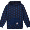 Oeko-Tex Fleece Hoodie Met Stippen