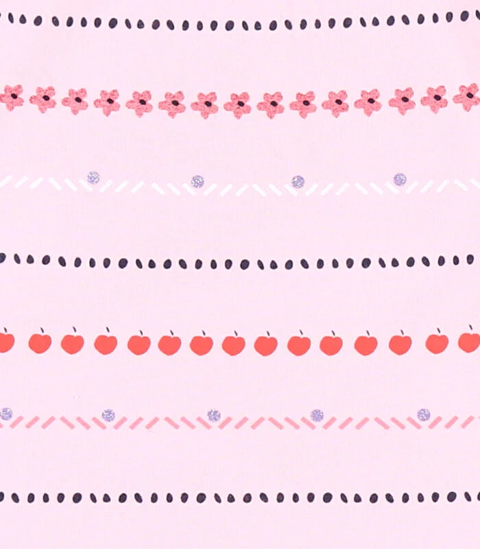 Bio Katoenen T-shirt Met Prints, Lichtroos 3 Bio Katoenen T-shirt Met Prints, Lichtroos - Afbeelding 3