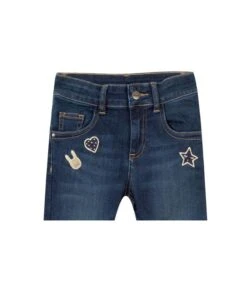 Slim Fit Jeans Met Geborduurde Badges -NAME IT || ADIDAS || LE TEMPS DES CERISES Verkoop b105813cdf684c4cb1ca597825bd1f12