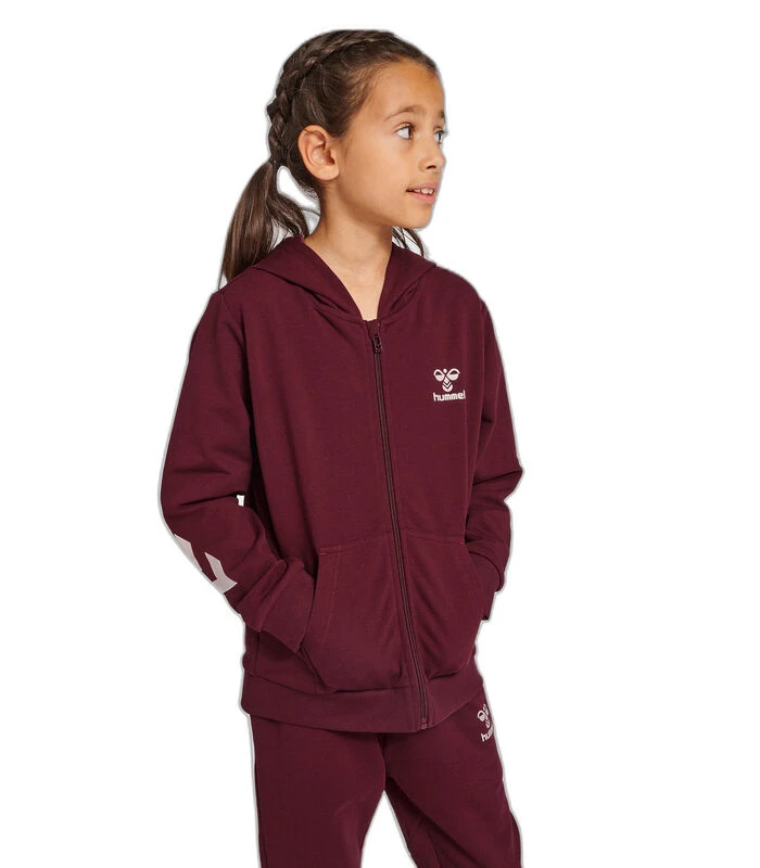 Hummel Kinder Hoodie Met Rits Trece 5 Hummel Kinder Hoodie Met Rits Trece - Afbeelding 5