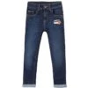 Slim Fit Jeans Met Geborduurde Badge