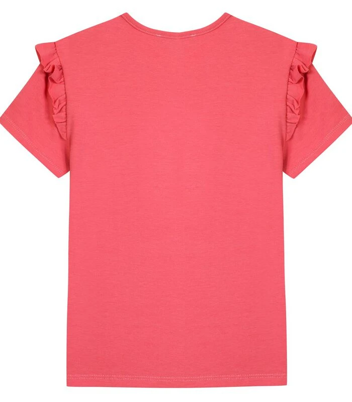 Oeko-Tex T-shirt Met Korte Mouwen En Ballerina-patroon 2 Oeko-Tex T-shirt Met Korte Mouwen En Ballerina-patroon - Afbeelding 2