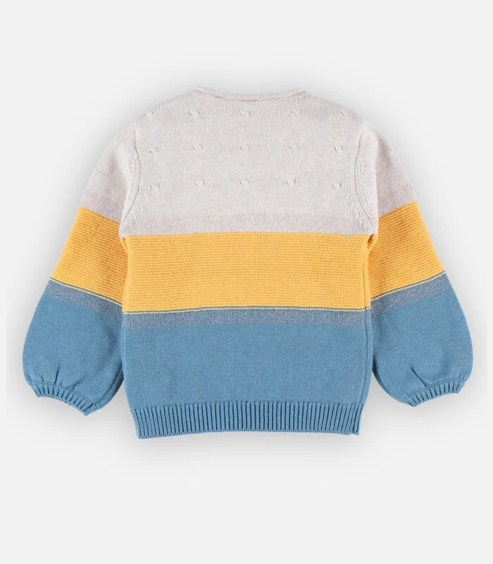 Gebreide Trui, Driekleurig 3 Gebreide Trui, Driekleurig - Afbeelding 3