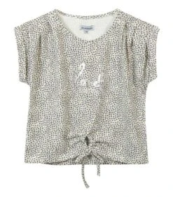 T-shirt Met Korte Mouwen En Opdruk