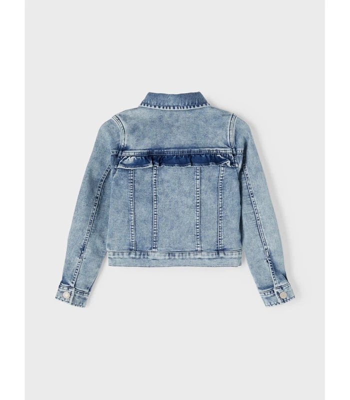 NAME IT Spijkerjack Voor Meisjes Talli Dnm1677 2 NAME IT Spijkerjack Voor Meisjes Talli Dnm1677 - Afbeelding 2