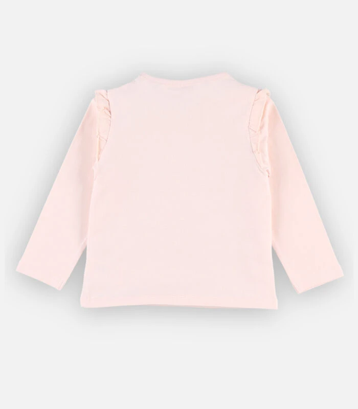 T-shirt Met Lange Mouwen En Bambi Print, Lichtroos 2 T-shirt Met Lange Mouwen En Bambi Print, Lichtroos - Afbeelding 2