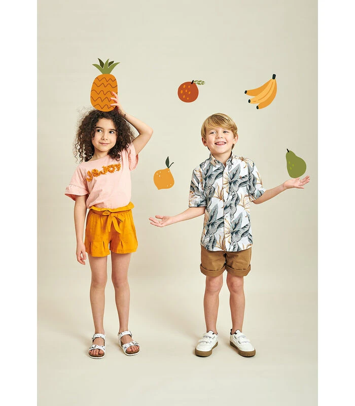 Gedrukt T-shirt Met Korte Mouwen 2 Gedrukt T-shirt Met Korte Mouwen - Afbeelding 2