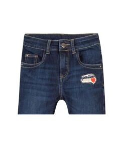 Slim Fit Jeans Met Geborduurde Badge -NAME IT || ADIDAS || LE TEMPS DES CERISES Verkoop ea235b1947534ef59a78806d582f91a7