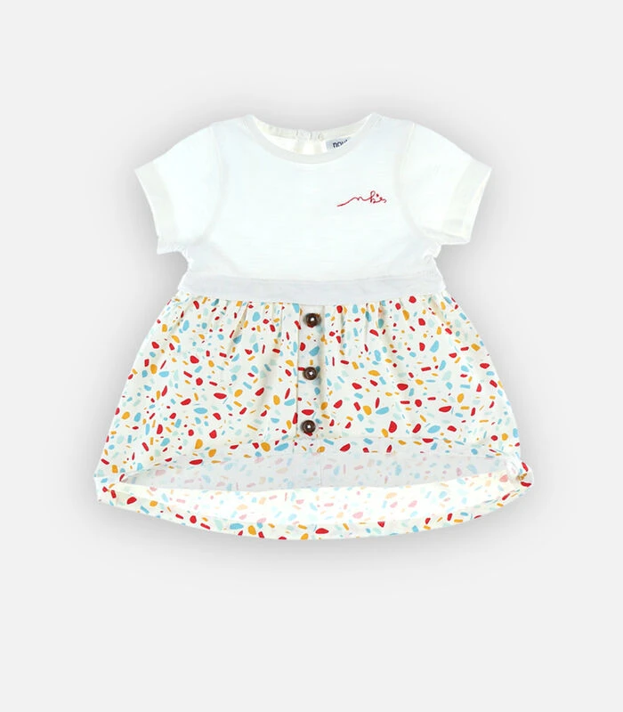 Jurk + Legging Set, Ecru 5 Jurk + Legging Set, Ecru - Afbeelding 5