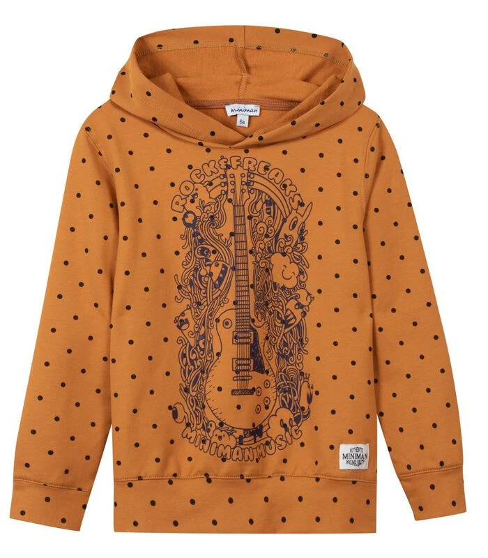 Polka Dot Print Hoodie 1 Polka Dot Print Hoodie