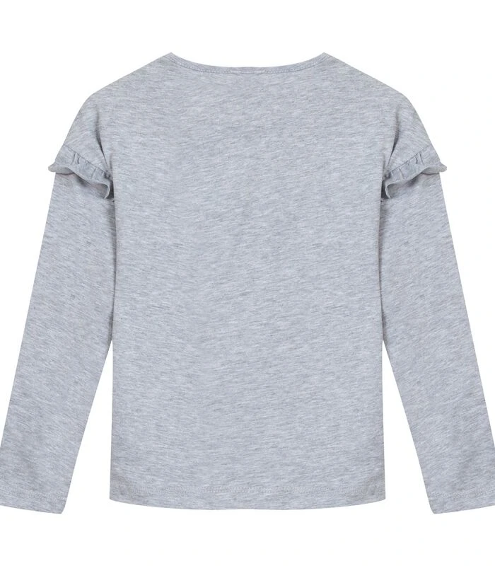 T-shirt Met Lange Mouwen En Ruches 2 T-shirt Met Lange Mouwen En Ruches - Afbeelding 2