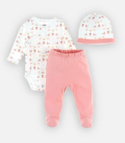 Body + Legging + Muts Set, Lichtroos