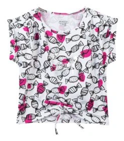 T-shirt Met Snoepjesprint